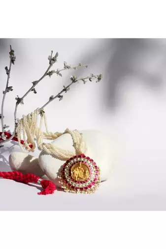 Sangeeta Boochra Silver Necklace