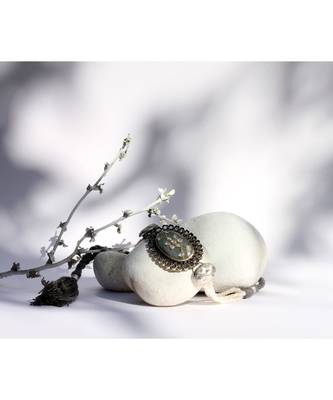 Sangeeta Boochra Silver Choker 2