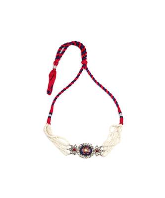 Sangeeta Boochra Silver Choker 3