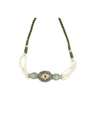 Sangeeta Boochra Silver Choker 1