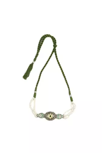 Sangeeta Boochra Silver Choker