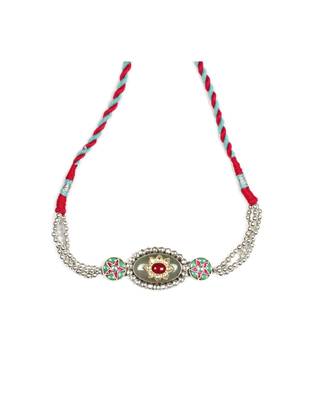 Sangeeta Boochra Silver Choker 2