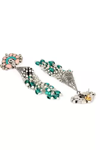 Sangeeta Boochra Silver Earrings