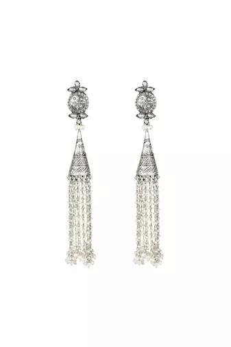 Sangeeta Boochra Silver Earrings