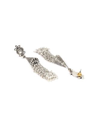Sangeeta Boochra Silver Earrings 3