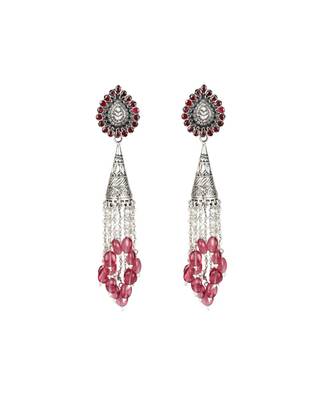 Sangeeta Boochra Silver Earrings 2
