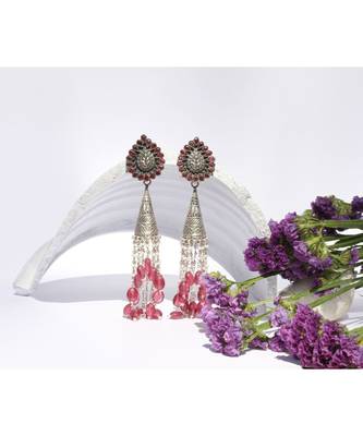 Sangeeta Boochra Silver Earrings 1