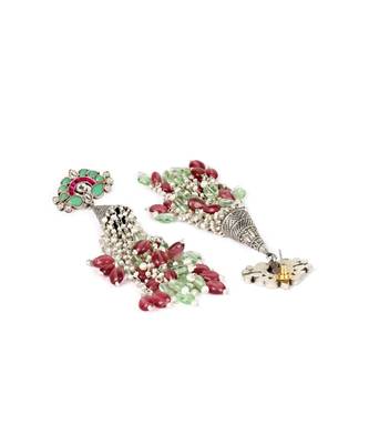 Sangeeta Boochra Silver Earrings 3