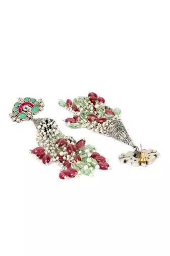 Sangeeta Boochra Silver Earrings