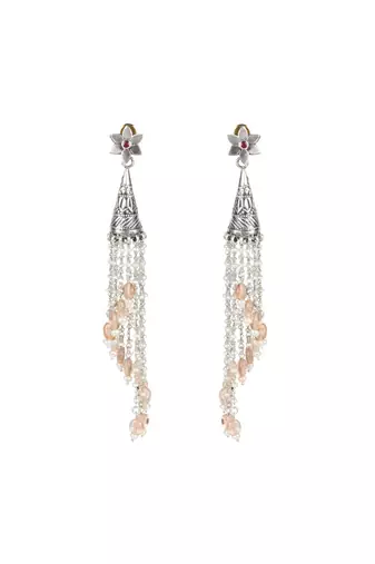Sangeeta Boochra Silver Earrings