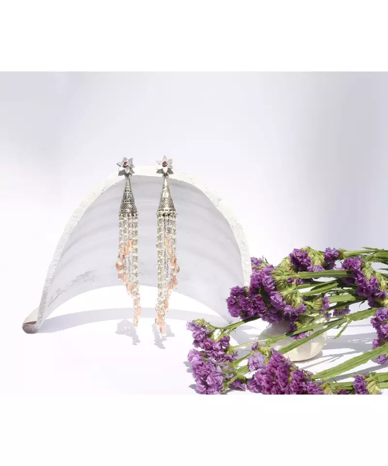 Sangeeta Boochra Silver Earrings