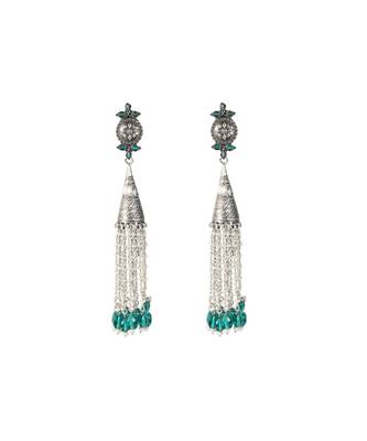 Sangeeta Boochra Silver Earrings 2