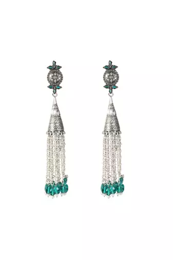 Sangeeta Boochra Silver Earrings
