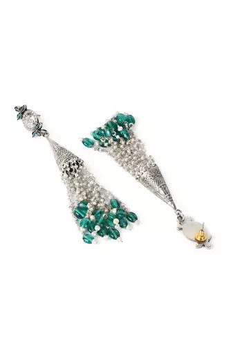 Sangeeta Boochra Silver Earrings
