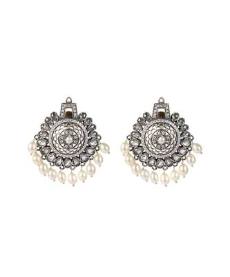 Sangeeta Boochra Silver Earrings 2
