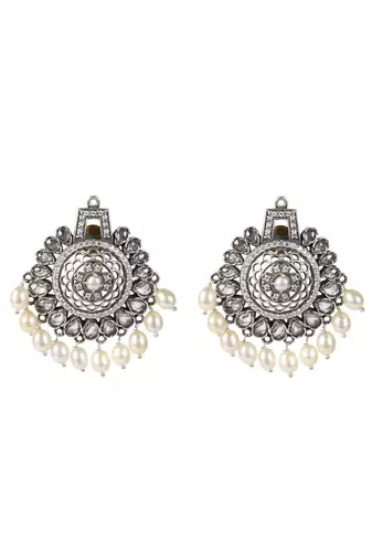 Sangeeta Boochra Silver Earrings