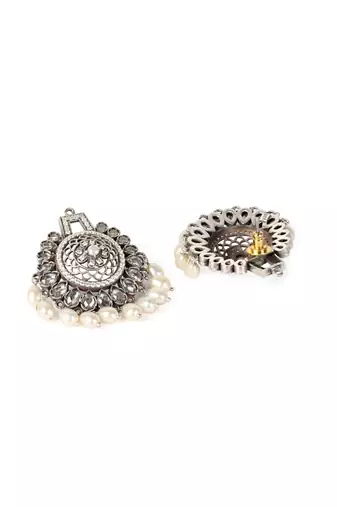 Sangeeta Boochra Silver Earrings