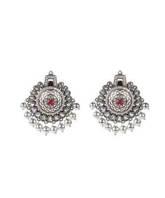 Sangeeta Boochra Silver Earrings 2