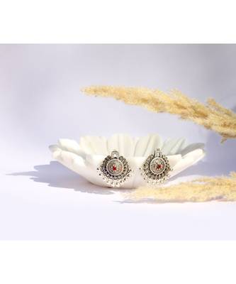 Sangeeta Boochra Silver Earrings 1