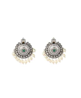 Sangeeta Boochra Silver Earrings 2