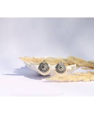 Sangeeta Boochra Silver Earrings 1