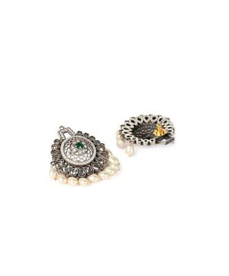Sangeeta Boochra Silver Earrings 3