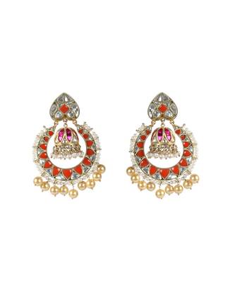 Sangeeta Boochra Silver Earrings 2