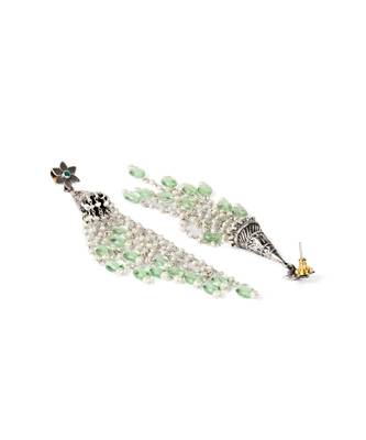 Sangeeta Boochra Silver Earrings 3