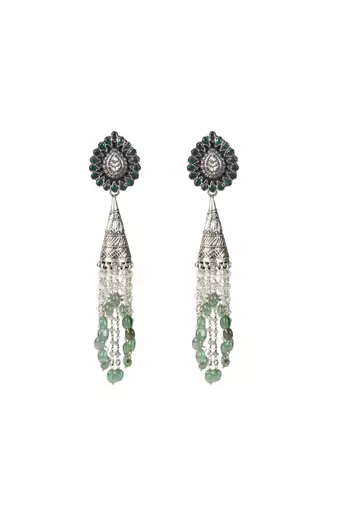 Sangeeta Boochra Silver Earrings