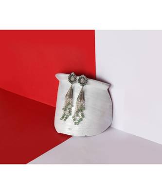 Sangeeta Boochra Silver Earrings 1