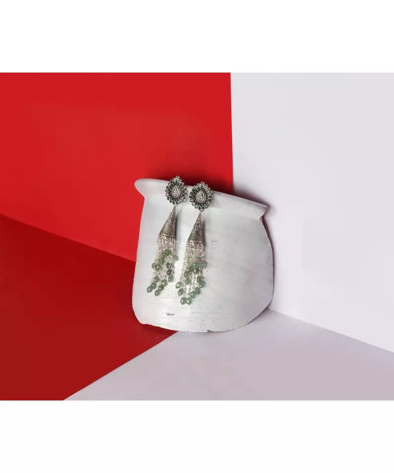 Sangeeta Boochra Silver Earrings
