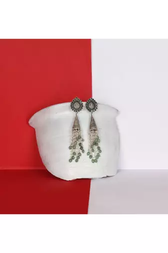 Sangeeta Boochra Silver Earrings