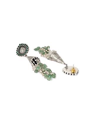 Sangeeta Boochra Silver Earrings 4
