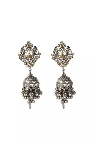 Sangeeta Boochra Silver Earrings