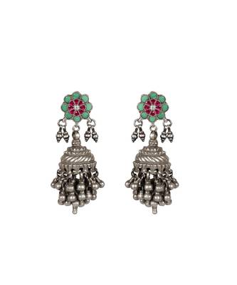 Sangeeta Boochra Silver Earrings 2
