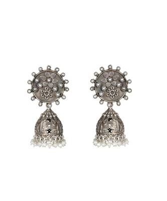 Sangeeta Boochra Silver Earrings 2
