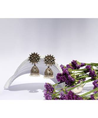 Sangeeta Boochra Silver Earrings 1