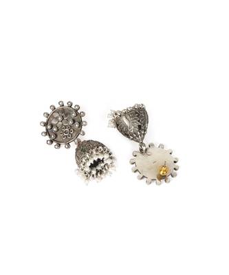 Sangeeta Boochra Silver Earrings 3