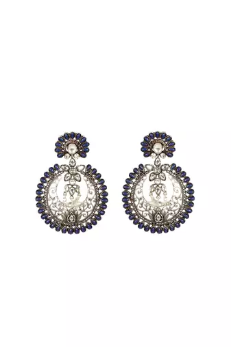Sangeeta Boochra Silver Earrings