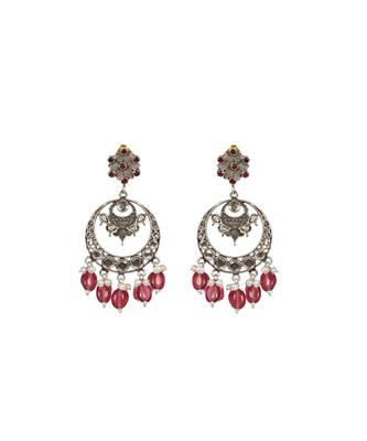 Sangeeta Boochra Silver Earrings 2