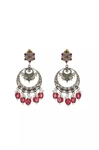 Sangeeta Boochra Silver Earrings