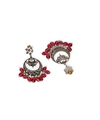 Sangeeta Boochra Silver Earrings 3