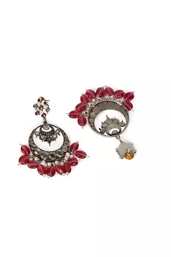 Sangeeta Boochra Silver Earrings