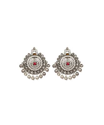 Sangeeta Boochra Silver Earrings 2