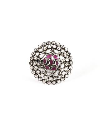 Sangeeta Boochra Silver Ring 3