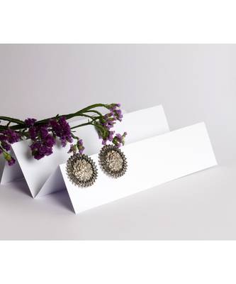 Sangeeta Boochra Silver Earrings 1