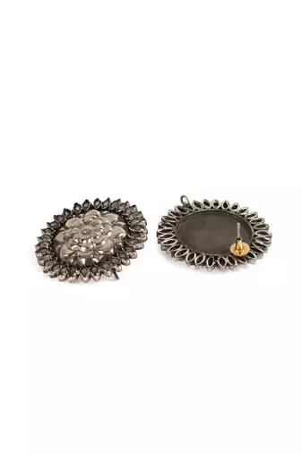 Sangeeta Boochra Silver Earrings