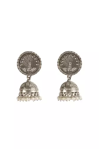 Sangeeta Boochra Silver Earrings