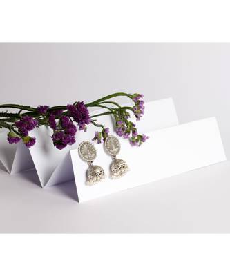 Sangeeta Boochra Silver Earrings 1