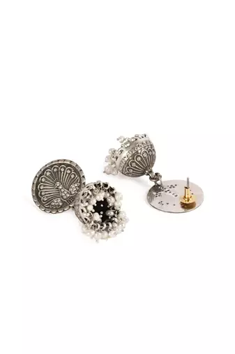 Sangeeta Boochra Silver Earrings